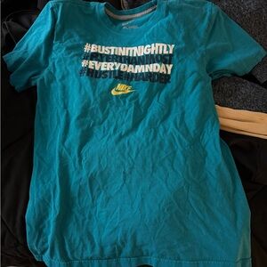 Nike Turquoise Graphic Tee